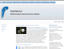 Tablet Screenshot of mas.goetheanum.org